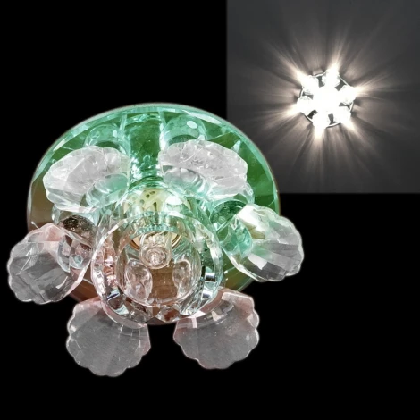 Встраиваемый точечный светильник Sneha 2022/B G9 CR+RNB (220V, круглые)