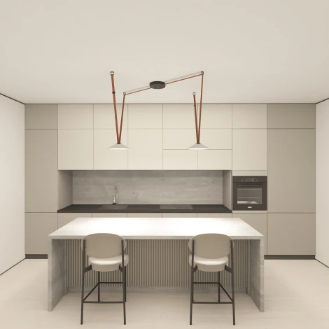 Трековый светильник 48V Denkirs Belty Flow DK5564-WH+BK (LED)