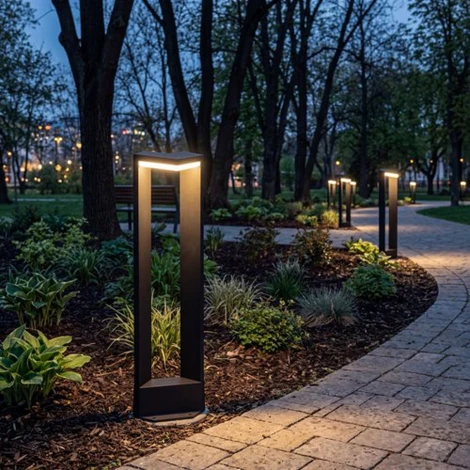 Наземный светильник светодиодный Reluce 09980-0.7-001JH 0.6M LED12W BK RLOS