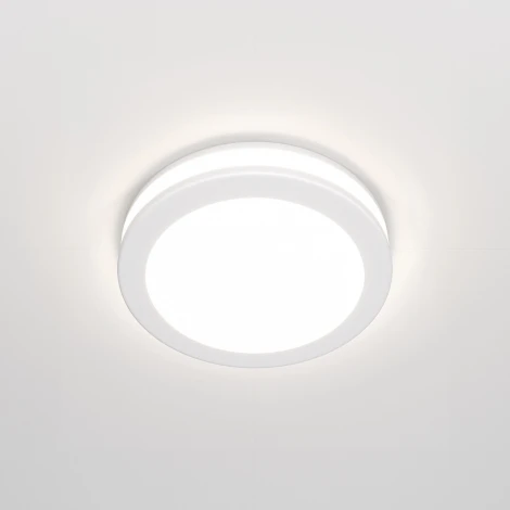 Встраиваемый светильник Phanton 4000K 1x7Вт 120° LED Maytoni Technical DL2001-L7W4K (220V, круглые)