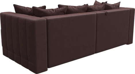 Диван угловой Лига-052 НПБ угол универсальный Лига Диванов (Замша) арт.128814