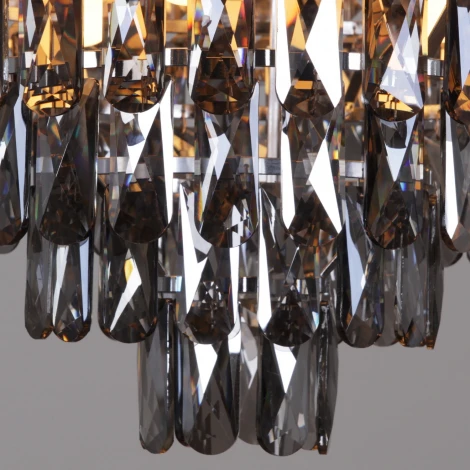 Подвесная люстра хрустальная ILLUMICO IL5562-9PDI-39 CR