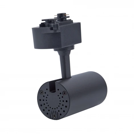 Трековый светильник однофазный, светодиодный. 720 Лм. 4000К Корпус черный Volpe ULB-Q230 ULB-Q230 9W/4000К BLACK