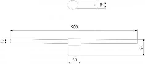Подсветка для картин светодиодная Elektrostandard Luar 40153/LED белый 4000K (220V)