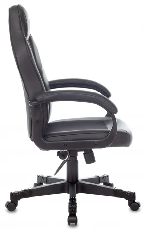 Кресло игровое Zombie GAME 17 черный текстиль/эко.кожа крестовина пластик