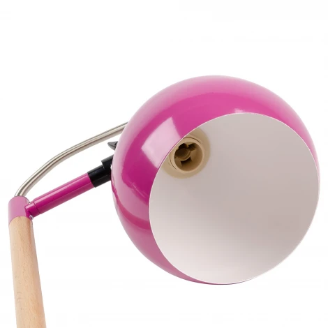 Торшер с регулировкой наклона, розовый Uniel UML-T702 E14 PINK