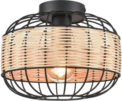 Потолочный светильник круглый Velante 563-717-01 (220V, круглые, клетка)