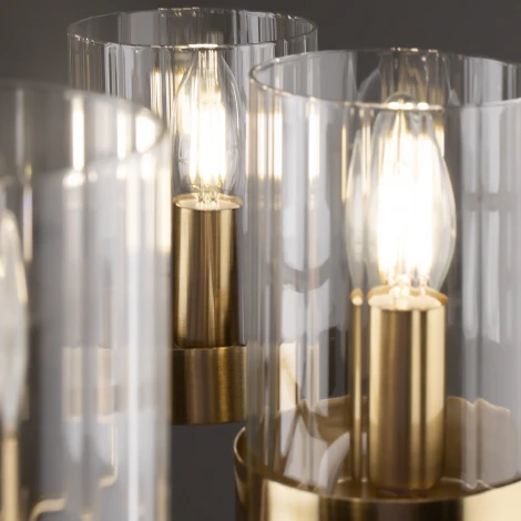 Потолочная люстра на штанге Freya Clip FR5426PL-08BS (220V)