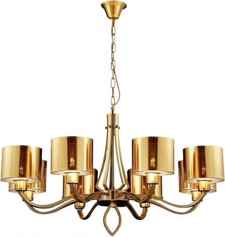 Подвесная люстра ILLUMICO IL1802-8P-17 AB (220V, на цепи)