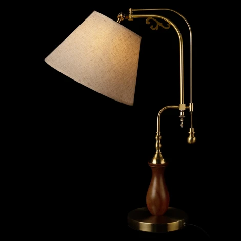 Настольная лампа Loft It Elaine 10569T Dark wood