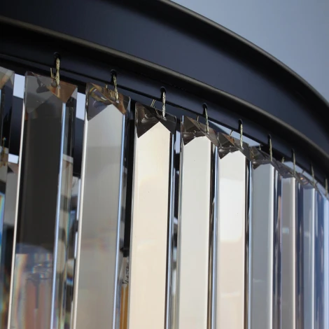 Подвесная люстра Citilux Мартин CL332082 (220V, хрусталь, на цепи, круглые)