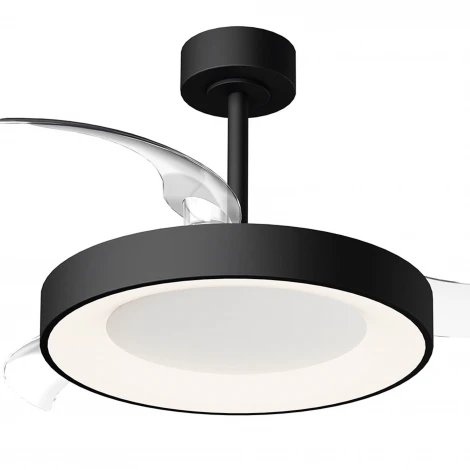 Потолочная светодиодная люстра с вентилятором и пультом Mantra Niseko Fan 9063