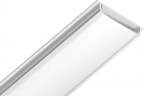 Алюминиевый профиль накладной гибкий для светодиодной ленты до 15мм Ambrella Illumination GP1600WH