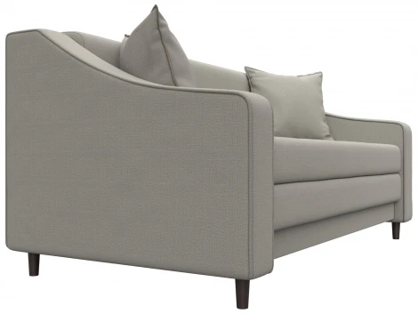 Диван прямой Лига-071 (ЛДСП,Брус,Фанера/Дерево/Рогожка/Бежевый) Лига Диванов 129650