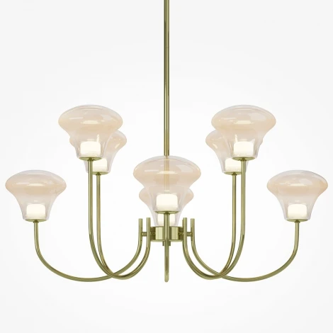 Потолочная люстра на штанге светодиодная Maytoni Dynasty MOD402PL-L30BS3K (220V)