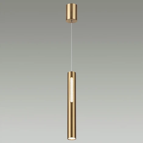 Подвесной светильник Odeon Light Mali 6644/7L IP20 LED 9W 3000K 220V античная бронза/металл/акрил (на проводе, круглые)