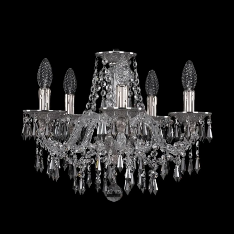 Подвесная люстра Bohemia Ivele Crystal 16103/5/141 Ni K731