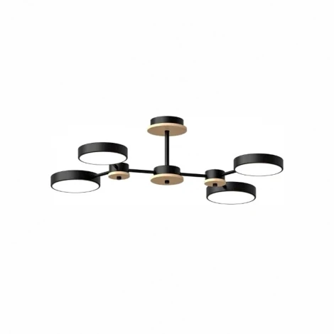 Потолочная люстра светодиодная на штанге LED4U LED4U L3215-630 BK