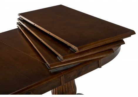 Обеденный стол из дерева Woodville Grandi dirty oak 11417