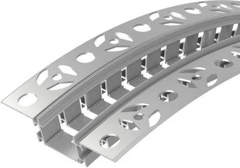 Профиль FANTOM-BENT-W23-TOP-2000 ANOD (Arlight, Алюминий) 040347(1)