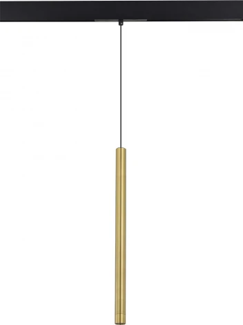 Магнитный трековый светильник ST Luce Skyline 48 ST682.336.07 Золотистый LED 1*7W 48V (круглые)