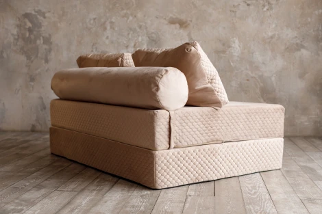 Бескаркасный диван Dreambag PuzzleBag Бежевый XL 4924000