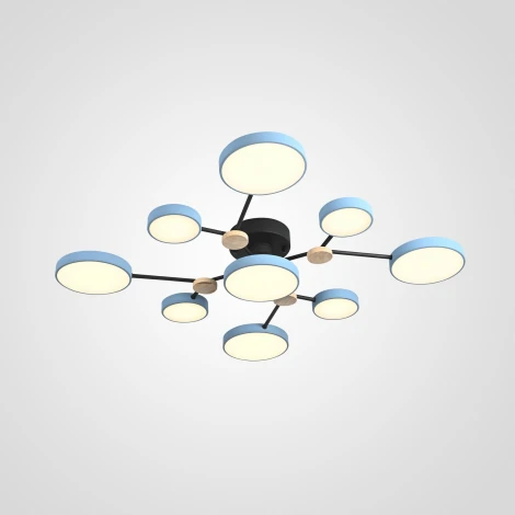 Потолочная люстра с пультом на штанге LED Lu Carte LC-11-1727