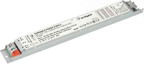 Блок питания ARJ-SP-120-LINEAR-PFC-DALI2-ADJ (120W, 80-330V, 0.3-0.7A) (Arlight, IP20 Металл) 035537