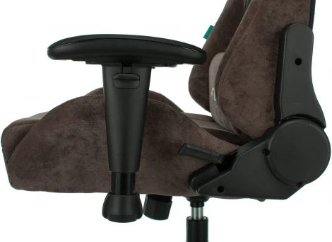 Кресло игровое Бюрократ VIKING KNIGHT LT10 FABRIC коричневый Stool Group арт.УТ000003153