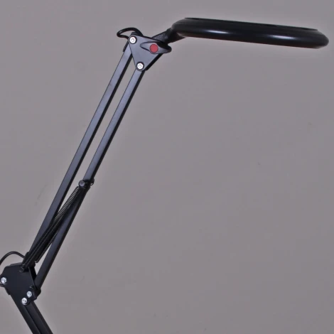 Офисная настольная лампа светодиодная Reluce 02046-0.7-01 BK