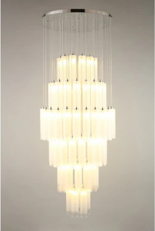 Подвесная люстра ярусная каскадная Aployt Francesca APL.859.06.90 (220V, на проводе)