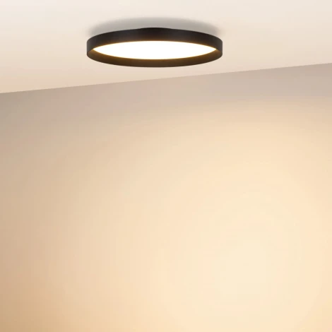 Потолочный светильник светодиодный SP-ESTELY-R450-40W Warm3300-MIX (BK, 80 deg, 230V, TRIAC) (Arlight, IP20 Металл) 054797