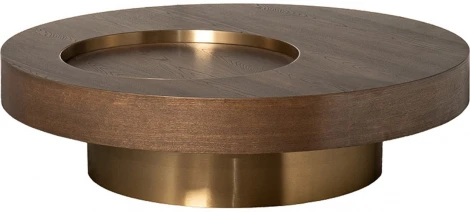 Стол журнальный d110*30см Garda Decor арт.KFG204