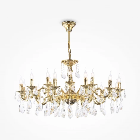 Подвесная люстра Maytoni Monica DIA883-PL-18-G
