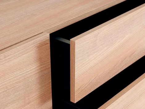 Сервант Look ОГОГО (арт.778174), (ЛДСП/Черный)