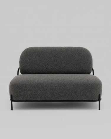 Диван Стоун new ткань букле тёмно-серый Stool Group арт.УТ000039999