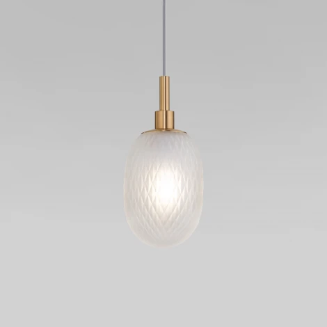 Подвесной светильник Eurosvet Pineapple 50266/1 прозрачный (220V, на проводе)