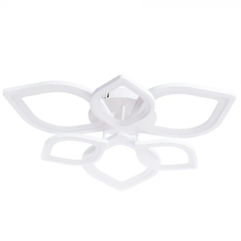 Потолочная люстра Arte Lamp Polli A2531PL-6WH (LED, 220V, пульт управления, управление смартфоном, умный дом - Алиса, Tuya Smart, цветы)