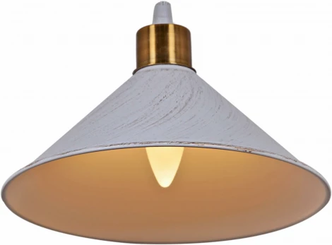 Подвесной светильник Reluce 02189-0.4-01 WH+GD (220V, на проводе)