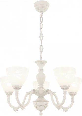 Подвесная люстра Arte Milano AM343837 347837/5 WT+SL (220V, на цепи)