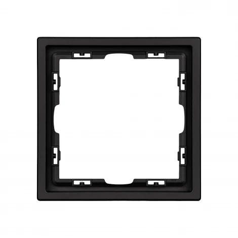 Рамка пластиковая FRM-NOBE-SFPL-1-BK (Arlight) 054212