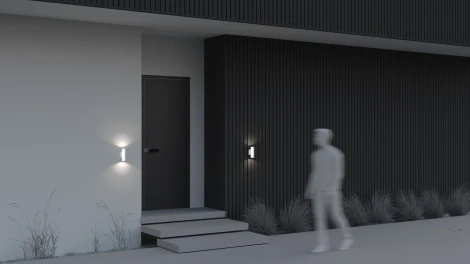 Настенный светильник уличный Maytoni Bowery O574WL-02W (220V, IP54)