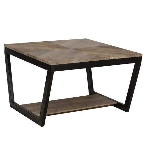 Стол журнальный BeautyStyle 32 дуб крымский состаренный/венге Mebelik 009406