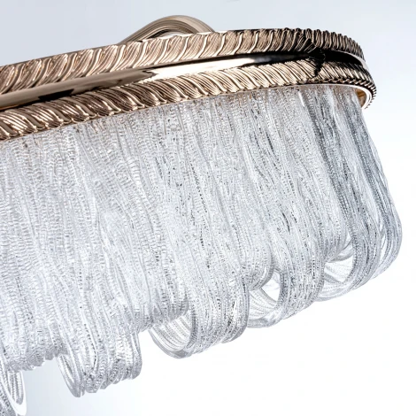 Подвесная люстра светодиодная с пультом Modelux ML.9542.800 GD