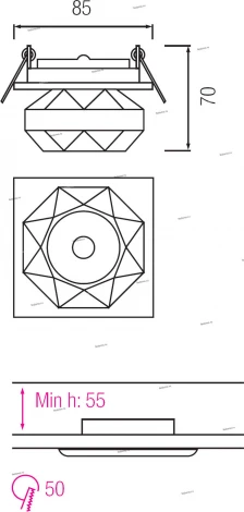 Horoz Nilufer HL800 (015-001-0020) purple