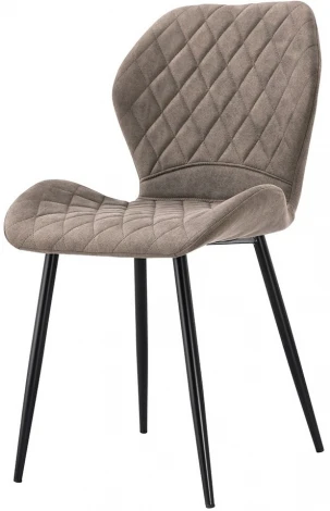 Стул ESF LARA FSC114 серый PU PK970 7#