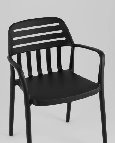 Стул Siena пластик черный Stool Group арт.УТ000039938