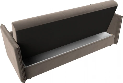 Диван-книжка Лига-018 (Коричневый/Велюр) Лига Диванов арт.117843