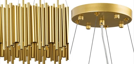 Подвесная люстра Brubeck Delightfull 100 Oval ImperiumLoft 40,2785 (148049-22) (220V, на тросе)