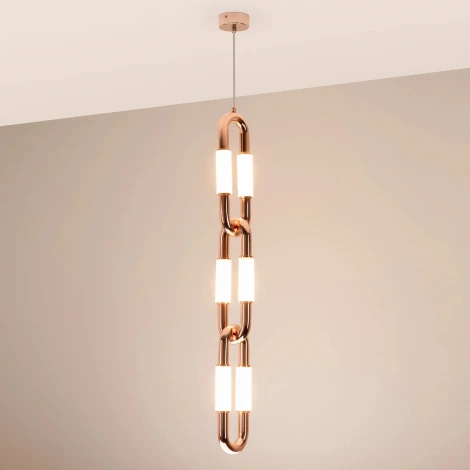 Подвесной светильник LED SP-AMPIRIUS-HANG-H881-L120-10W MIX (BRASS, 360 deg, 230V) (Arlight, IP20 Металл) 047888